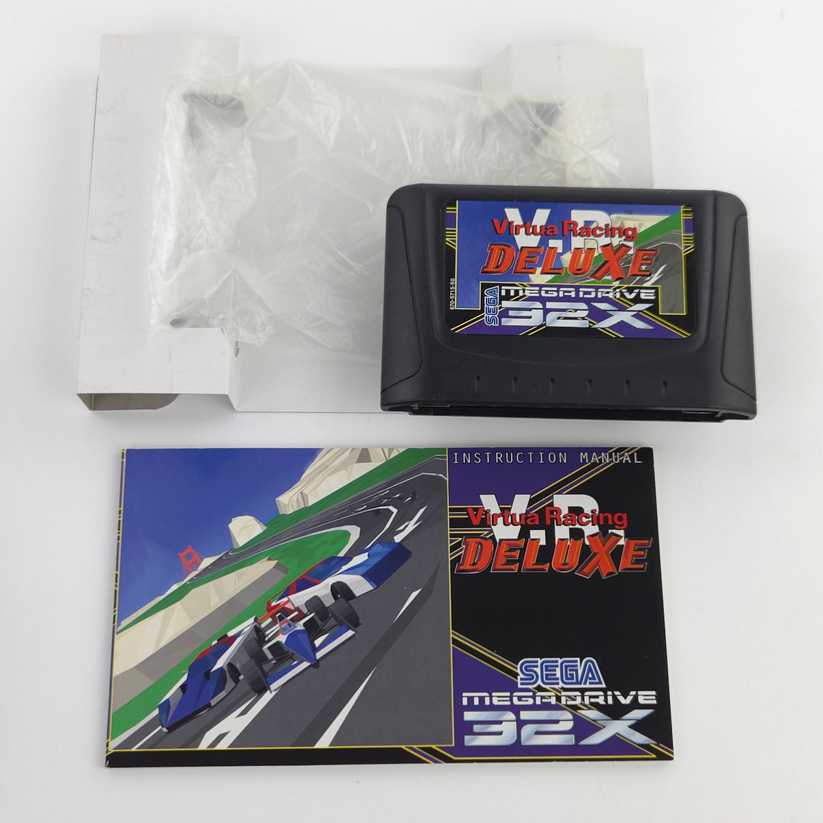 Sega Mega Drive 32X Spiel V.R. Virtua Racing Deluxe OVP PAL