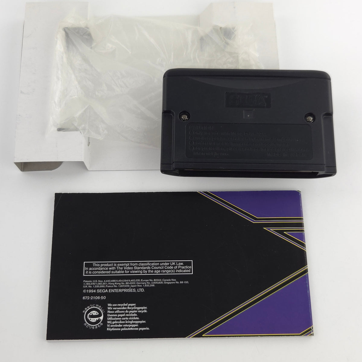 Sega Mega Drive 32X Spiel V.R. Virtua Racing Deluxe OVP PAL