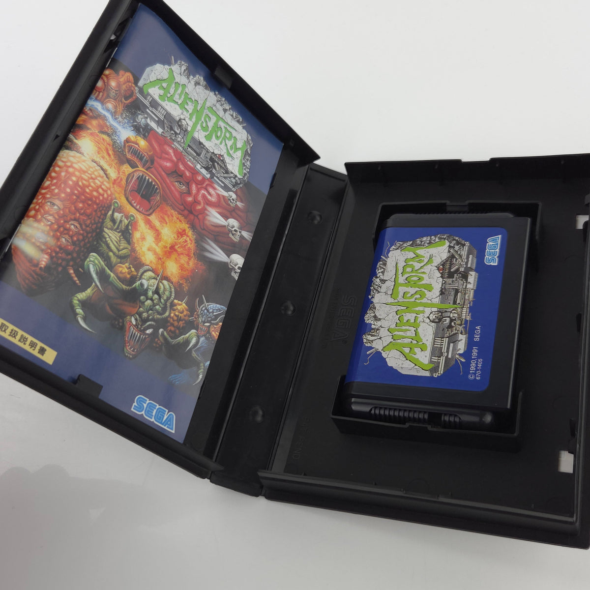 Sega Mega Drive Spiel Alien Storm MD Cartridge OVP NTSC-J