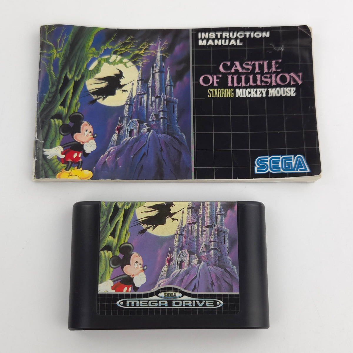 Sega Mega Drive Spiel Castle of Illusion MD OVP PAL