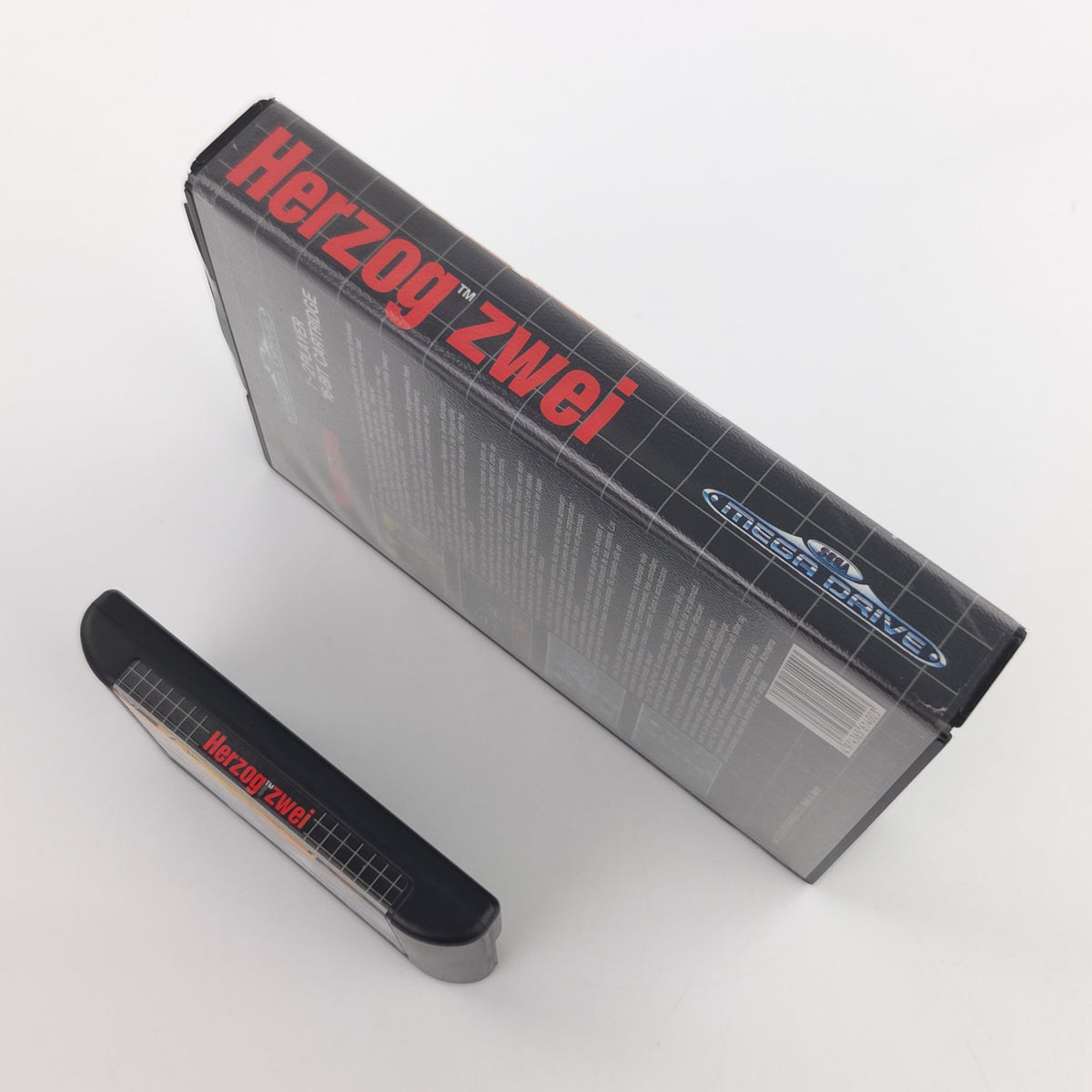 Mega Drive Spiel Herzog Zwei Modul Anleitung OVP PAL