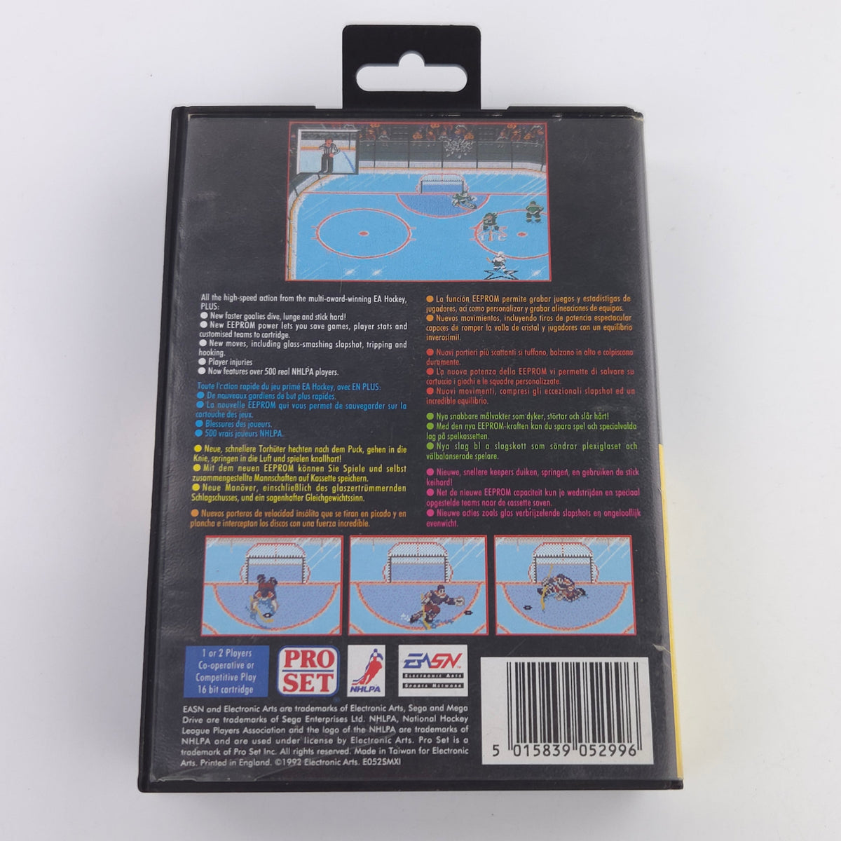 Sega Mega Drive Spiel NHLPA Hockey 93 MD Modul OVP PAL