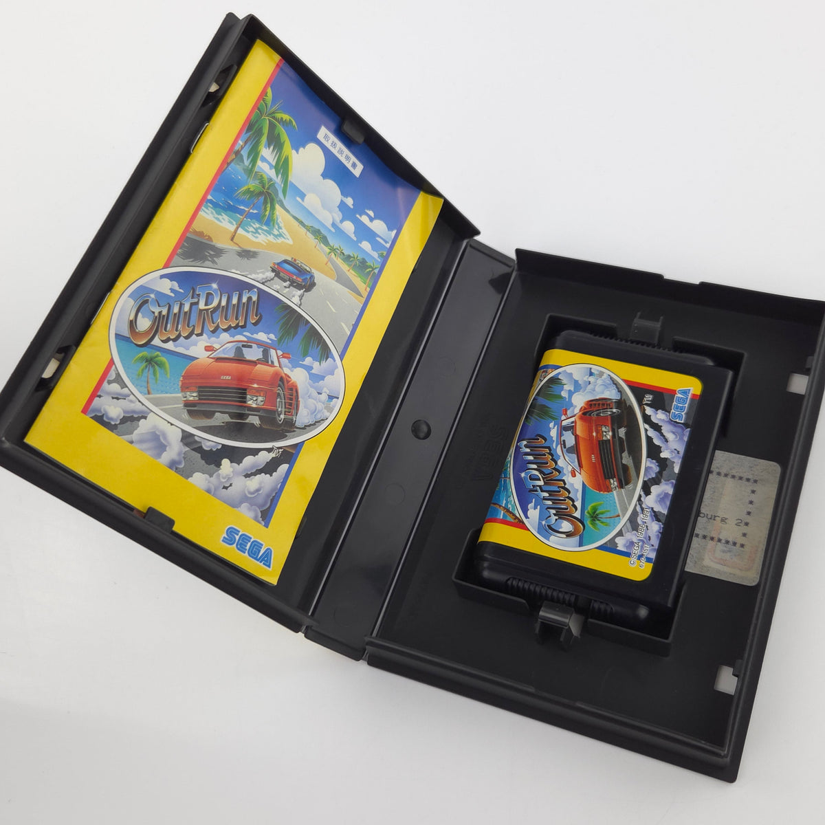 Sega Mega Drive Spiel Out Run MD NTSC-J Japan OVP Sehr gut