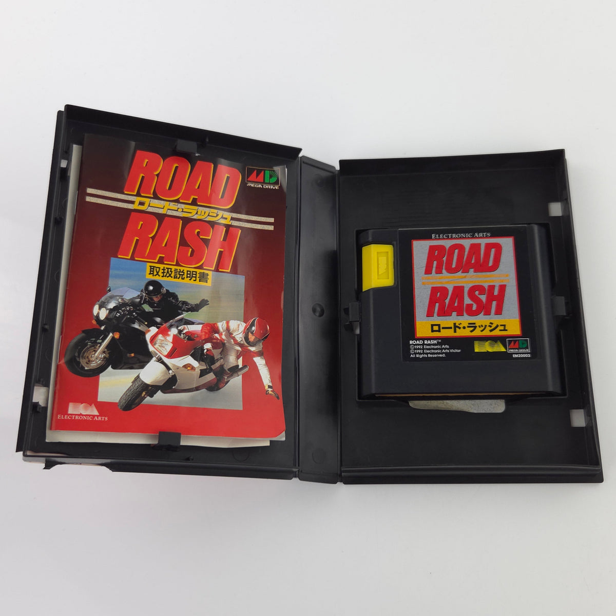 Sega Mega Drive Spiel Road Rash MD 16-BIT NTSC-J OVP JP