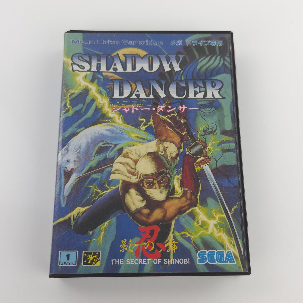 Sega Mega Drive Spiel Shadow Dancer Shinobi MD OVP NTSC-J