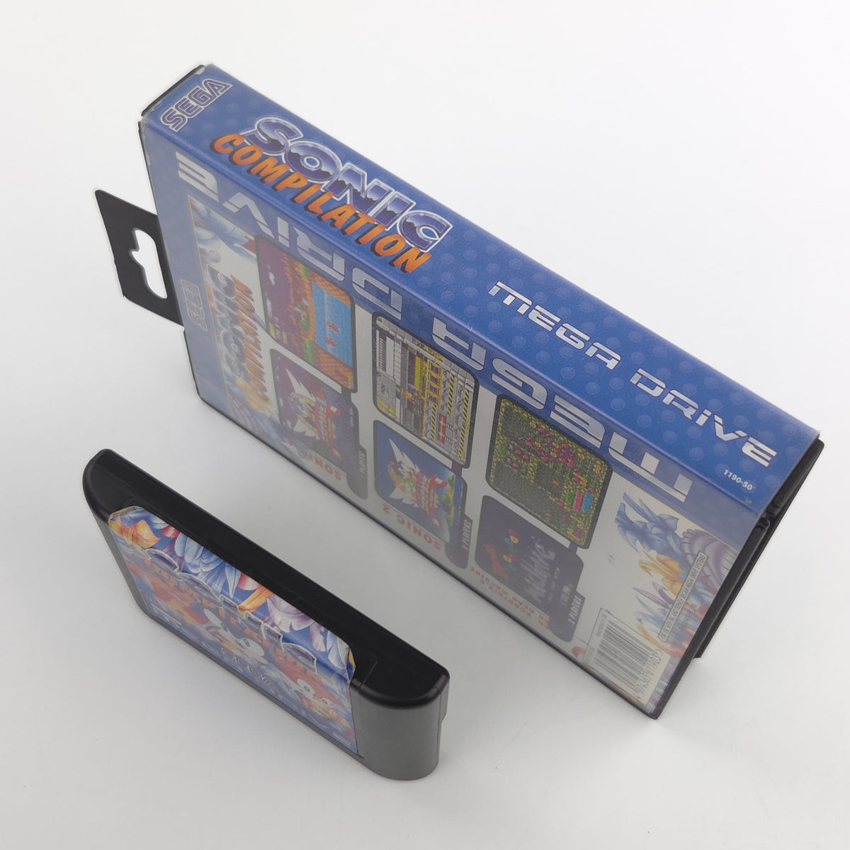 Sega Mega Drive Spiel Sonic Compilation MD OVP PAL EUR