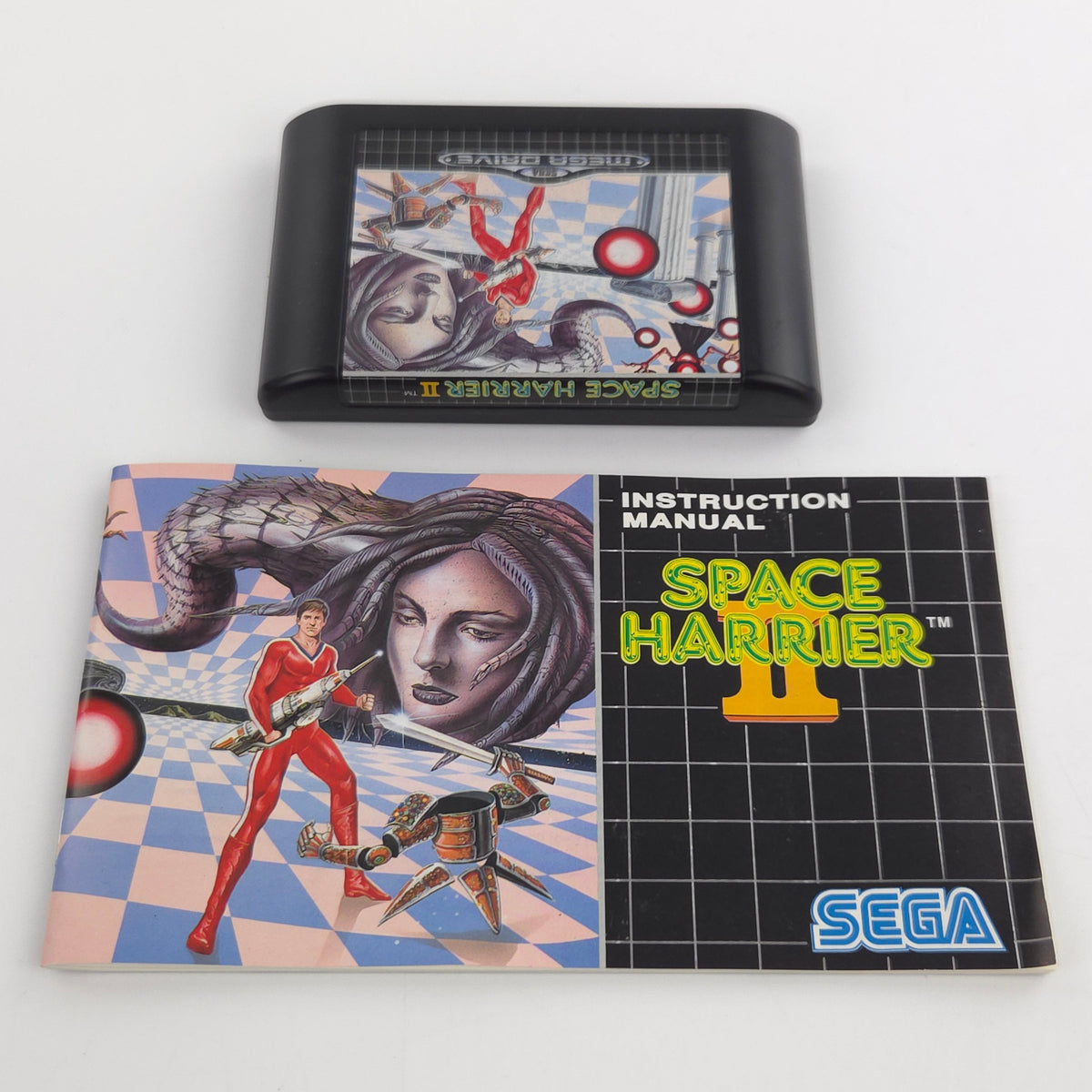 Sega Mega Drive Spiel Space Harrier II MD Cartridge OVP