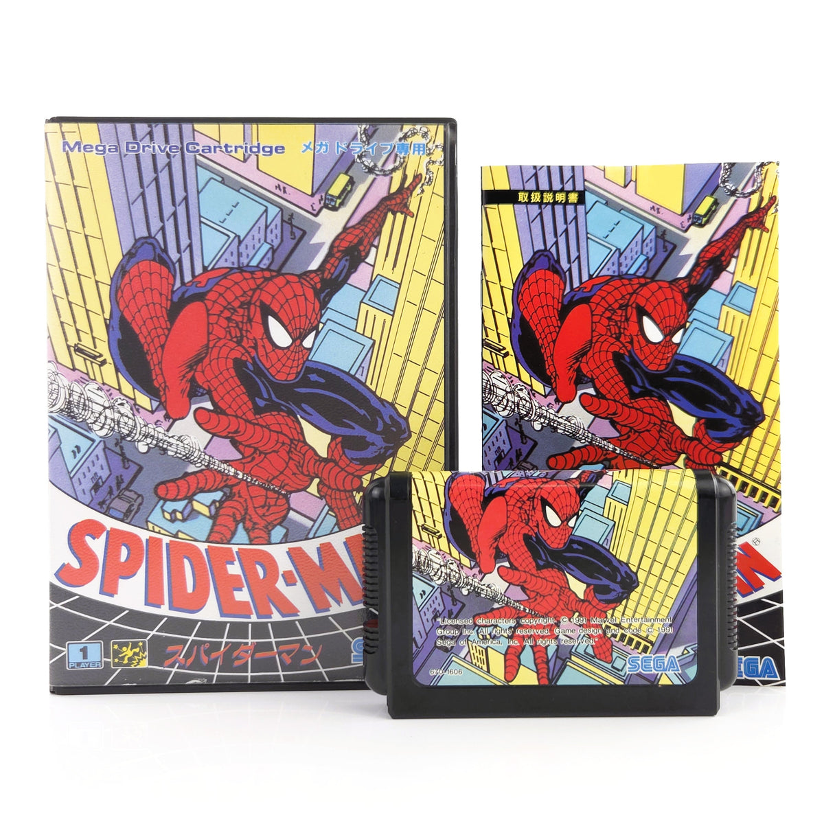 Sega Mega Drive Spiel Spider-Man MD NTSC-J OVP Japan