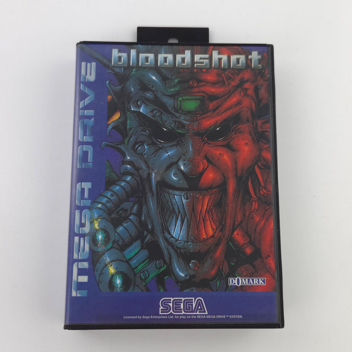 Sega Mega Drive Spiel Bloodshot MD OVP CIB PAL Domark