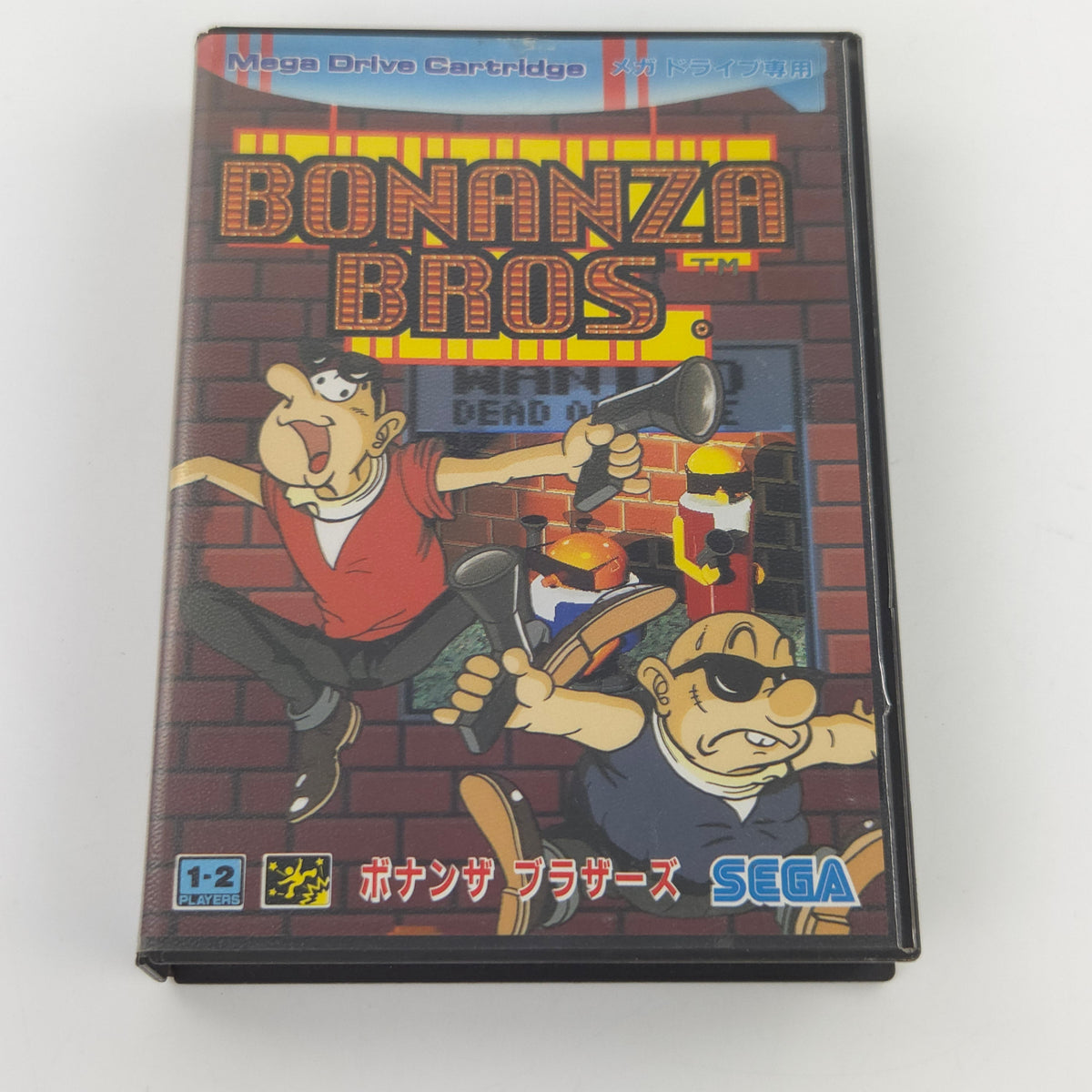 Mega Drive Spiel Bonanza Bros. MD Japan NTSC NTSC-J OVP