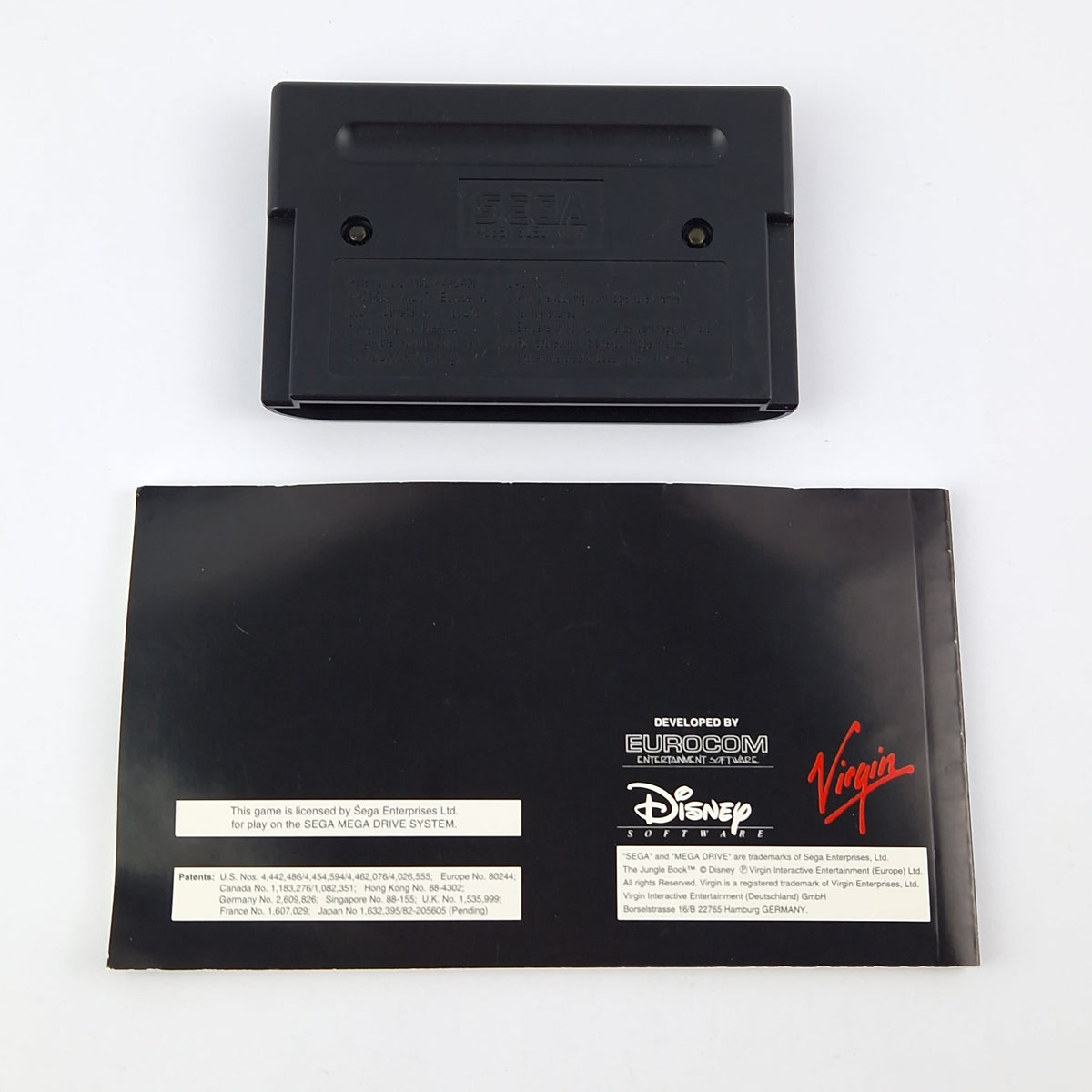 Sega Mega Drive Spiel – Disney Das Dschungelbuch OVP PAL