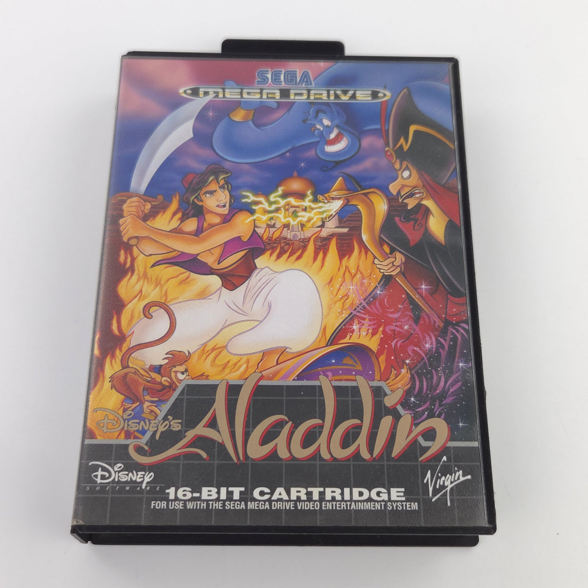 Sega Mega Drive Spiel Disneys Aladdin Modul OVP PAL