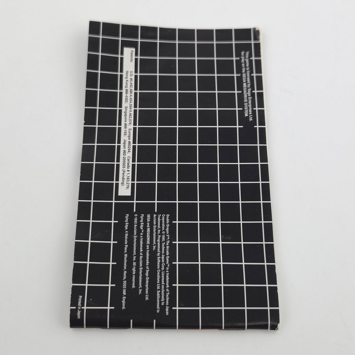 Mega Drive Spiel – Double Dragon 3 Arcade Game MD OVP PAL