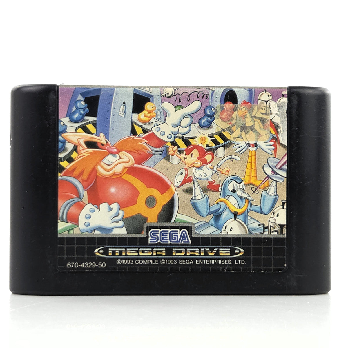 Sega Mega Drive Spiel Dr Robotniks Mean Bean Machine PAL
