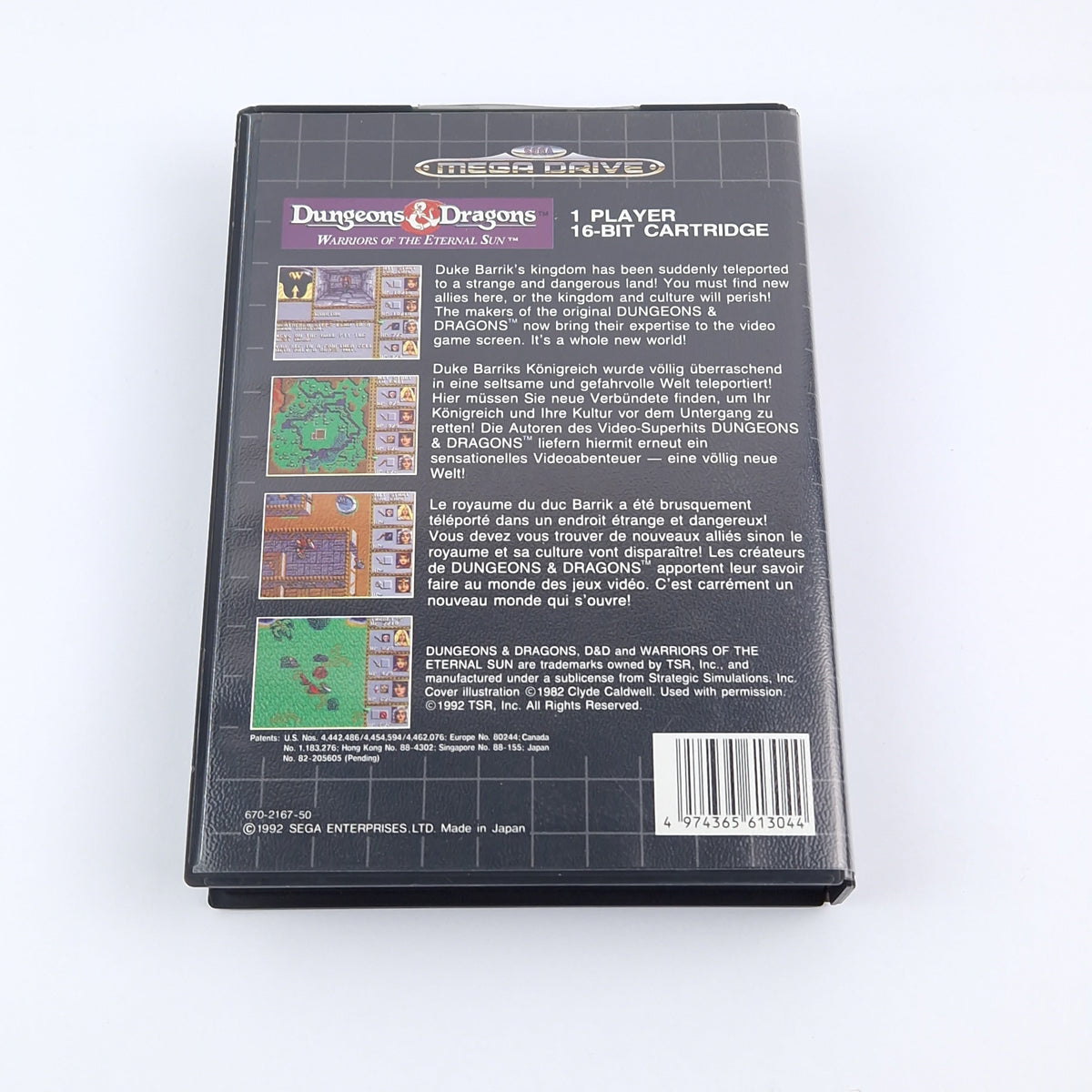 Sega Mega Drive Spiel – Dungeons & Dragons OVP PAL