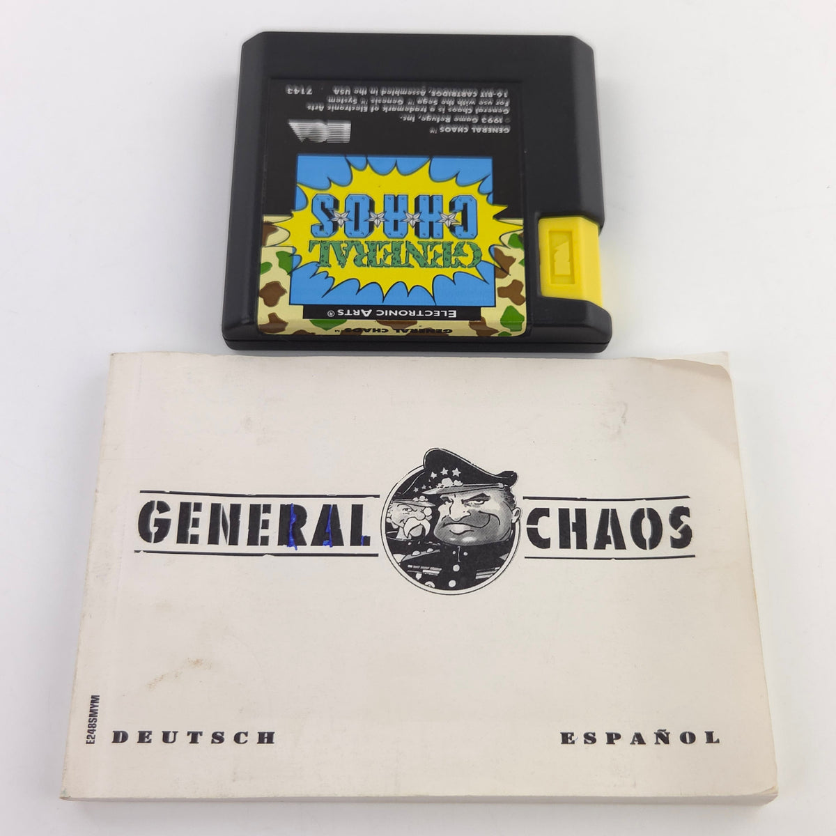 Mega Drive Spiel – General Chaos (MD OVP PAL EUR CIB)