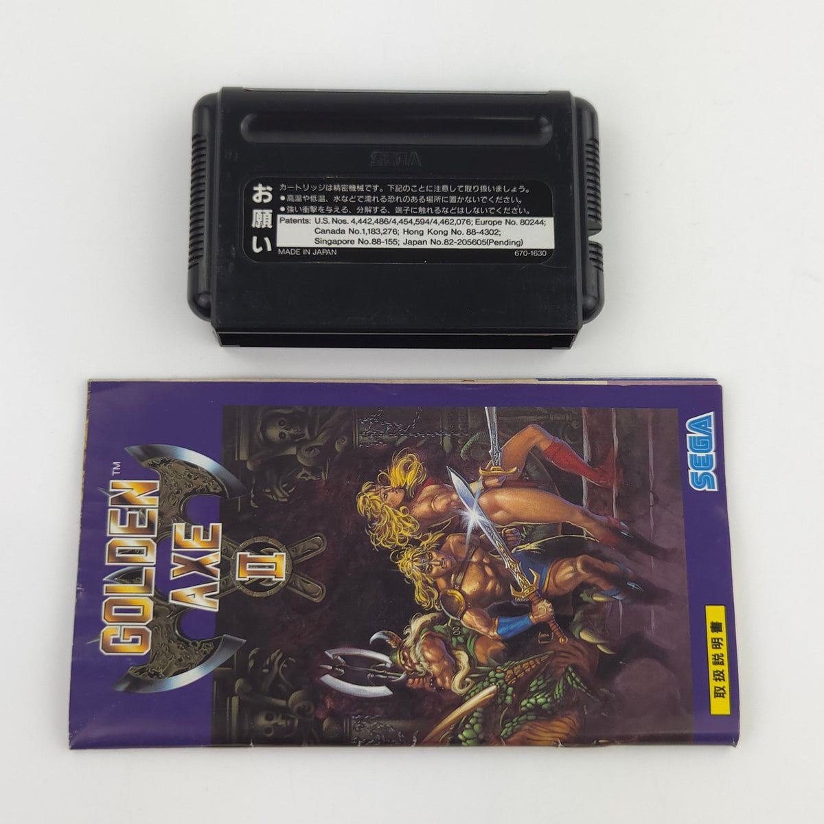 Mega Drive Spiel Golden Axe II NTSC-J Japan OVP MD