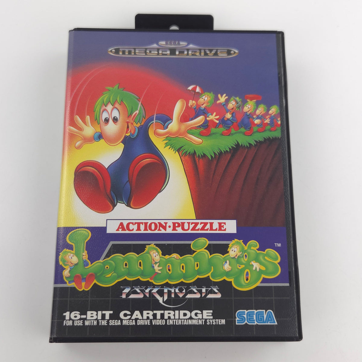 Sega Mega Drive Spiel Lemmings Psygnosis MD OVP PAL EUR