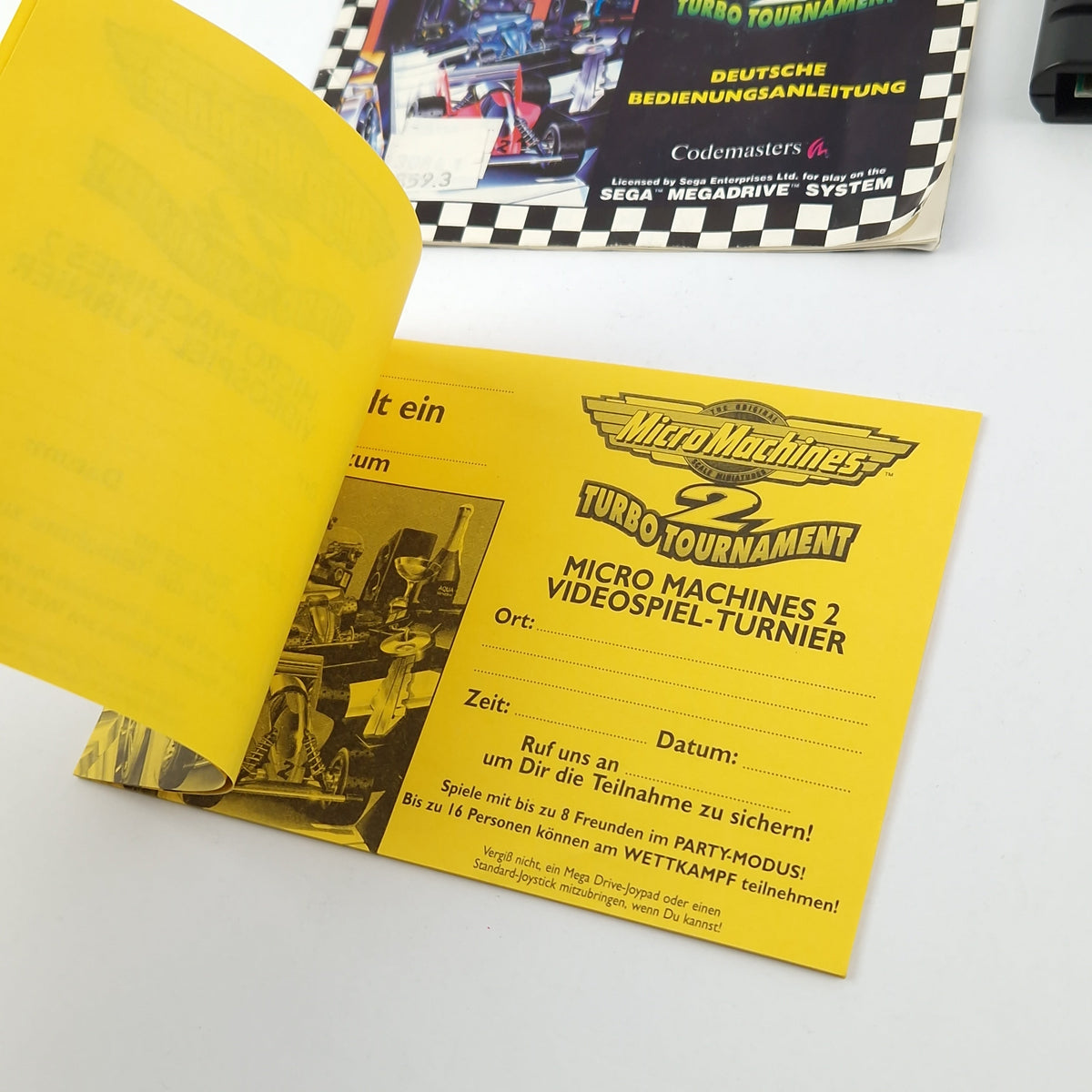 Sega Mega Drive Spiel – Micro Machines 2 Turbo (PAL OVP)