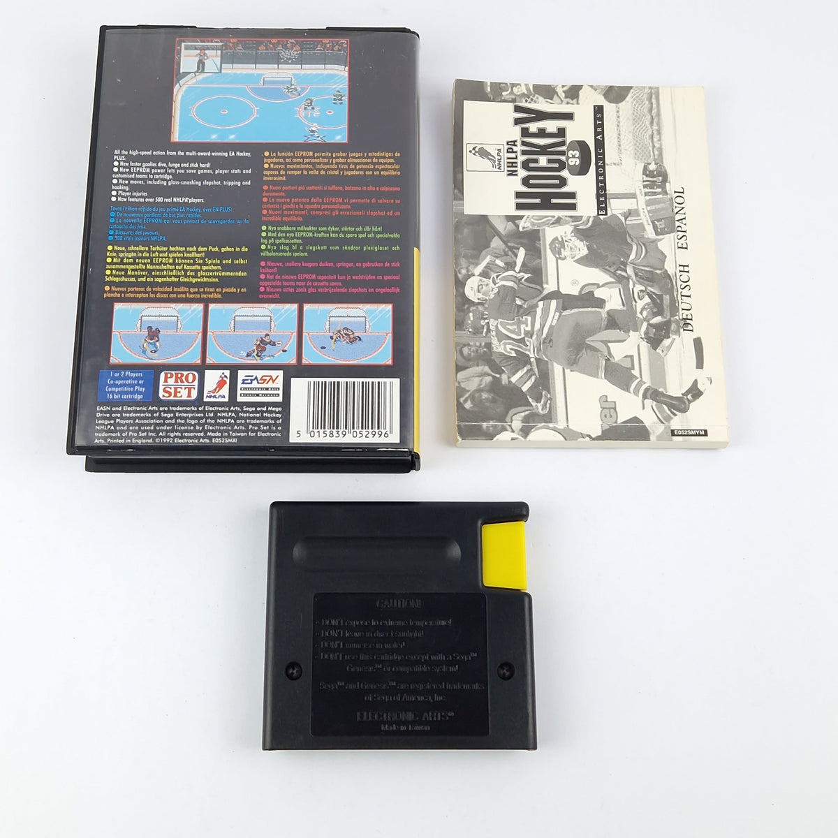 Sega Mega Drive Spiel – NHLPA Hockey 93 OVP PAL