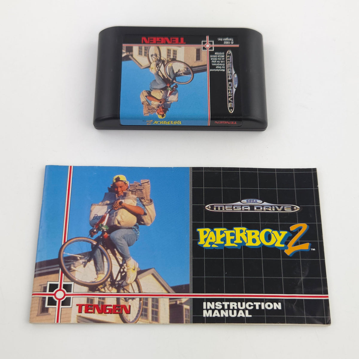 Sega Mega Drive Spiel Paperboy 2 MD OVP CIB PAL Tengen