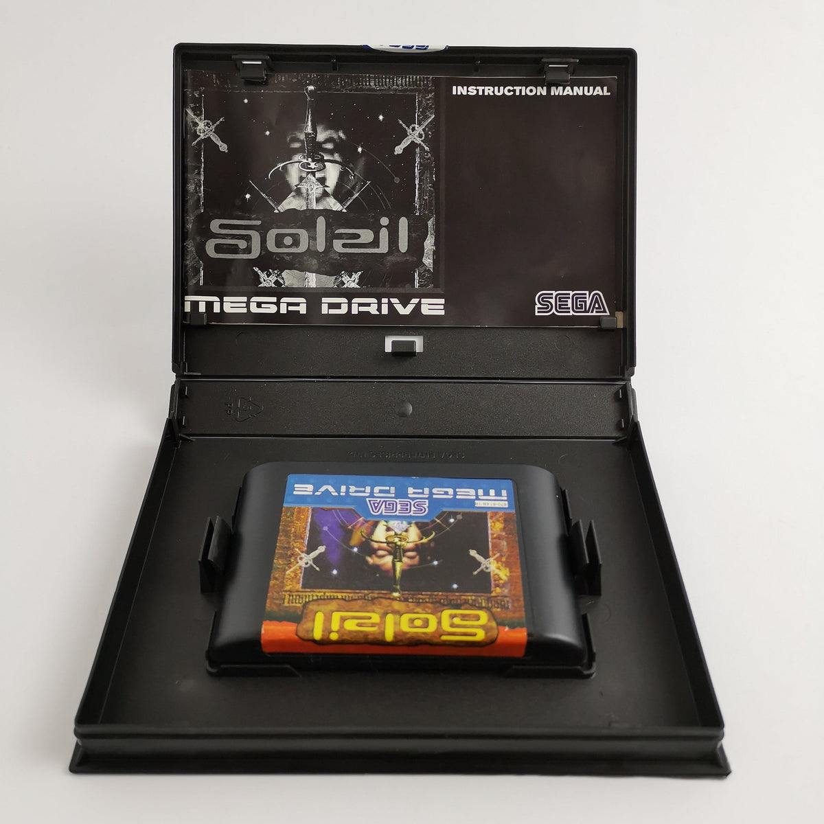 Sega Mega Drive Spiel – Soleil mit OVP und Anleitung PAL