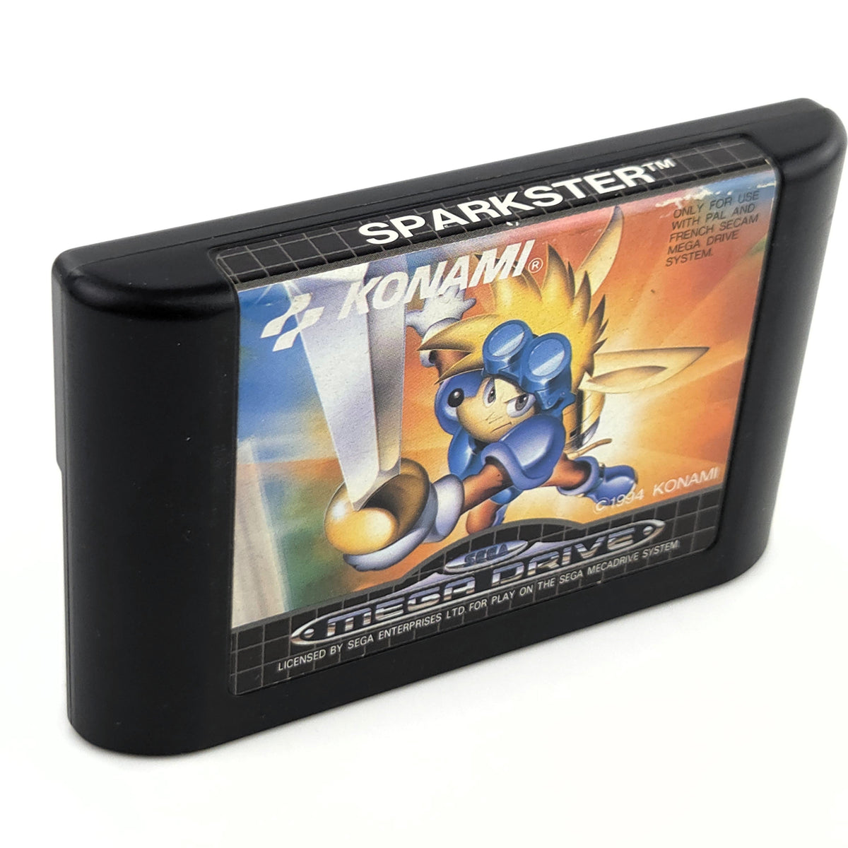 Sega Mega Drive Spiel Sparkster Konami PAL 1994