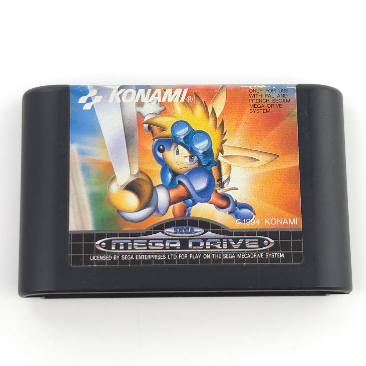 Sega Mega Drive Spiel Sparkster Konami PAL 1994