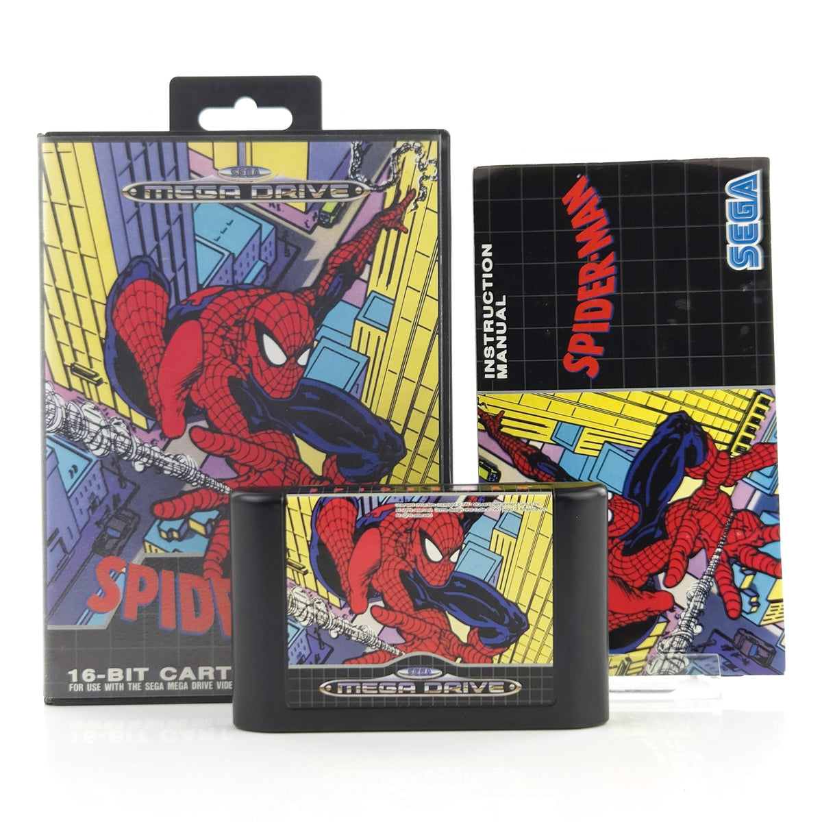 Sega Mega Drive Spiel Spider-Man OVP PAL EUR