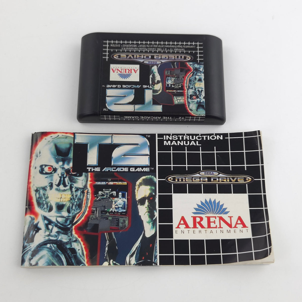 Sega Mega Drive Spiel T2 Terminator Arcade MD OVP PAL