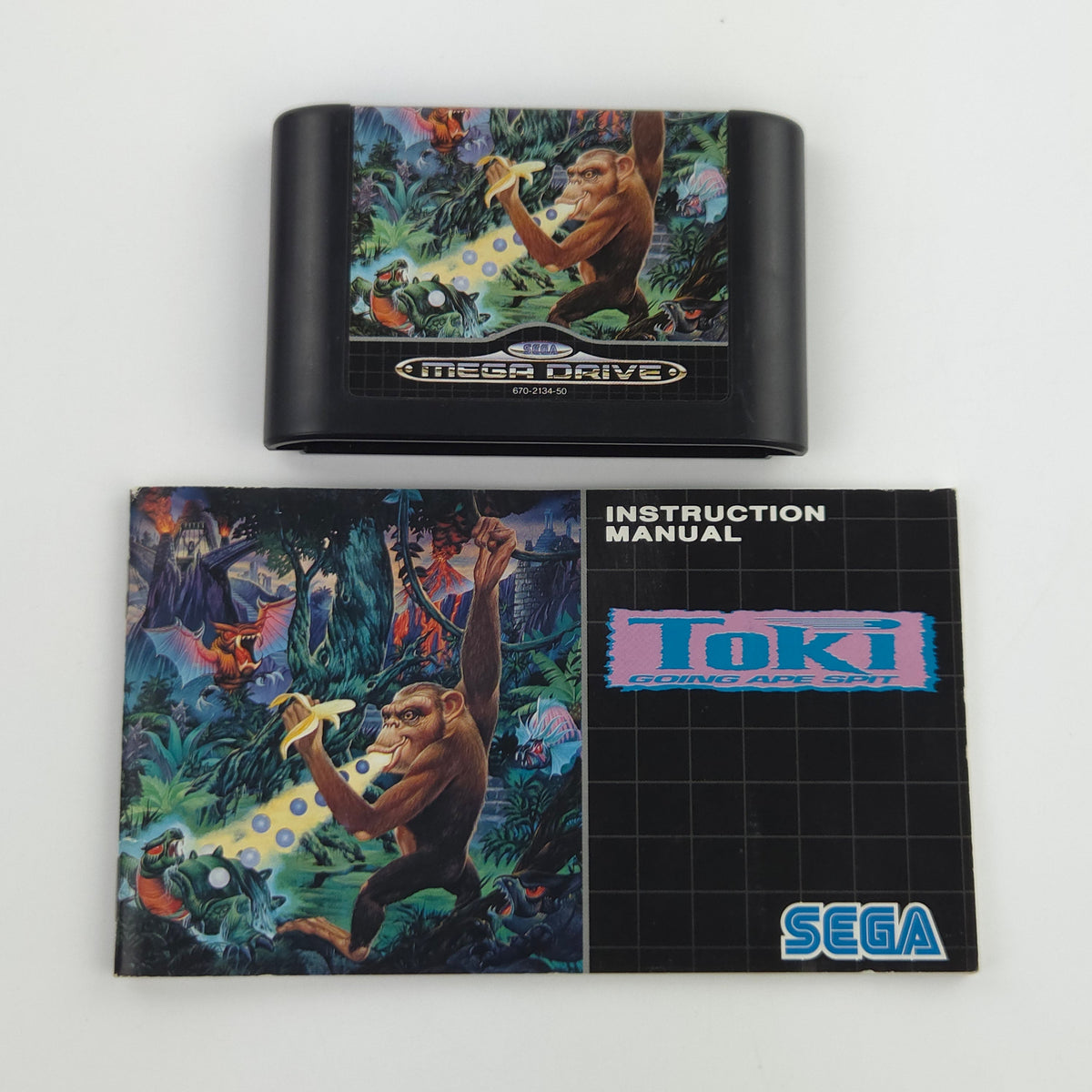 Sega Mega Drive Spiel Toki OVP PAL