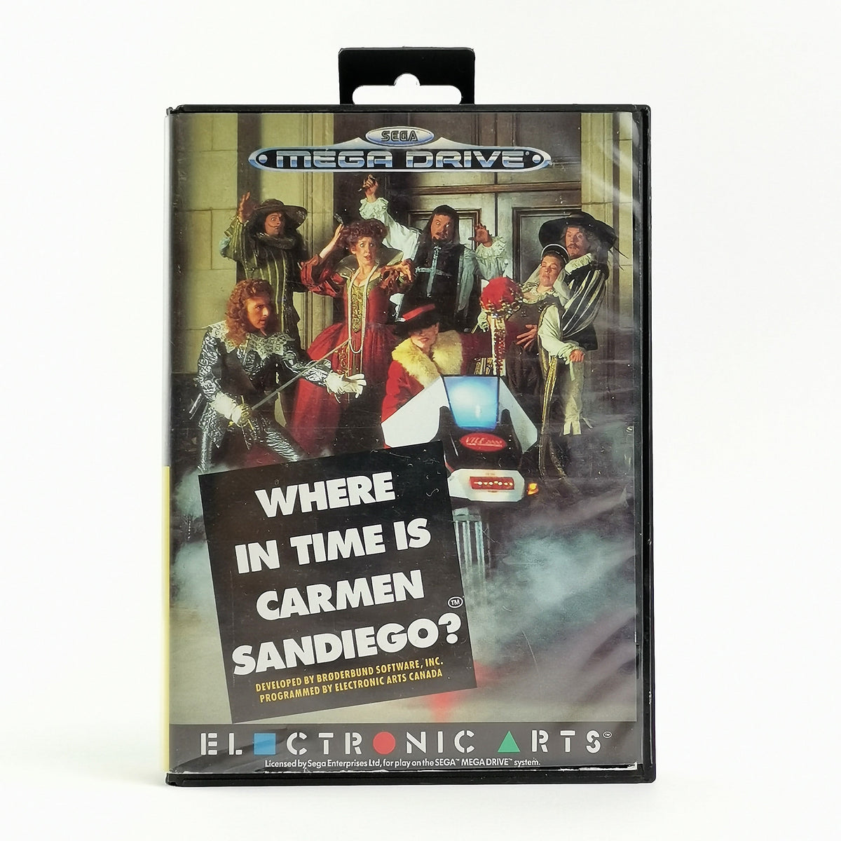 Sega Mega Drive Spiel – Where in The World is Carmen OVP
