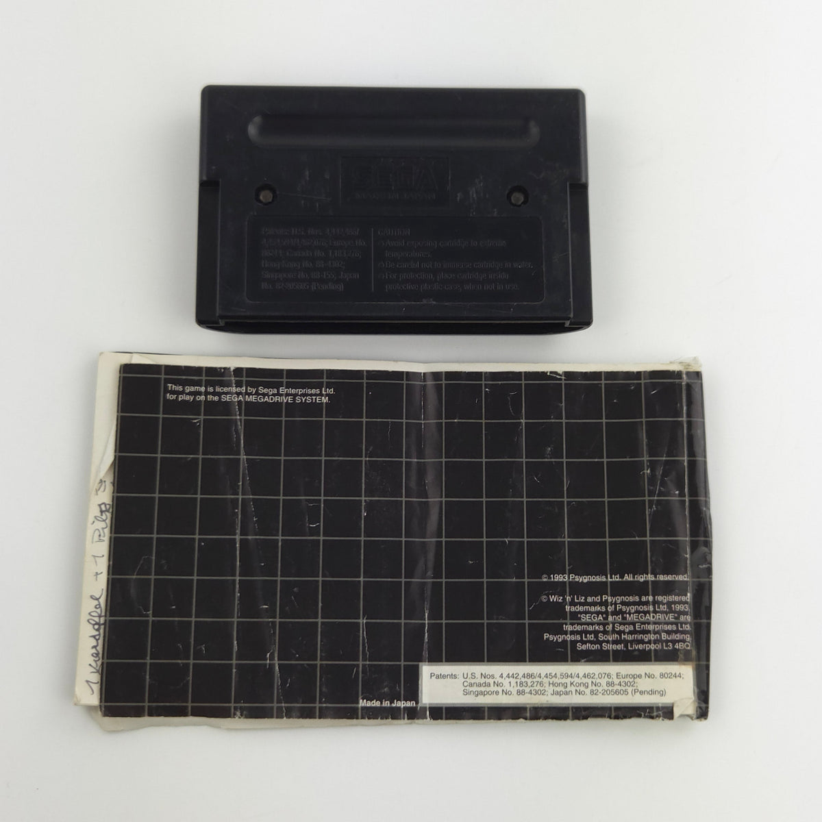 Sega Mega Drive Spiel – Wiz n Liz Modul OVP Anleitung PAL