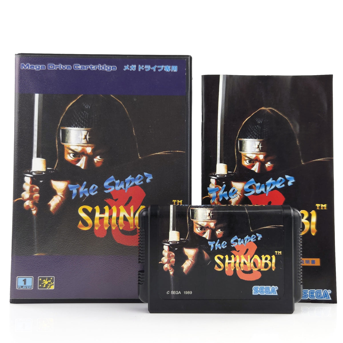 Mega Drive Spiel The Super Shinobi MD NTSC-J OVP Japan