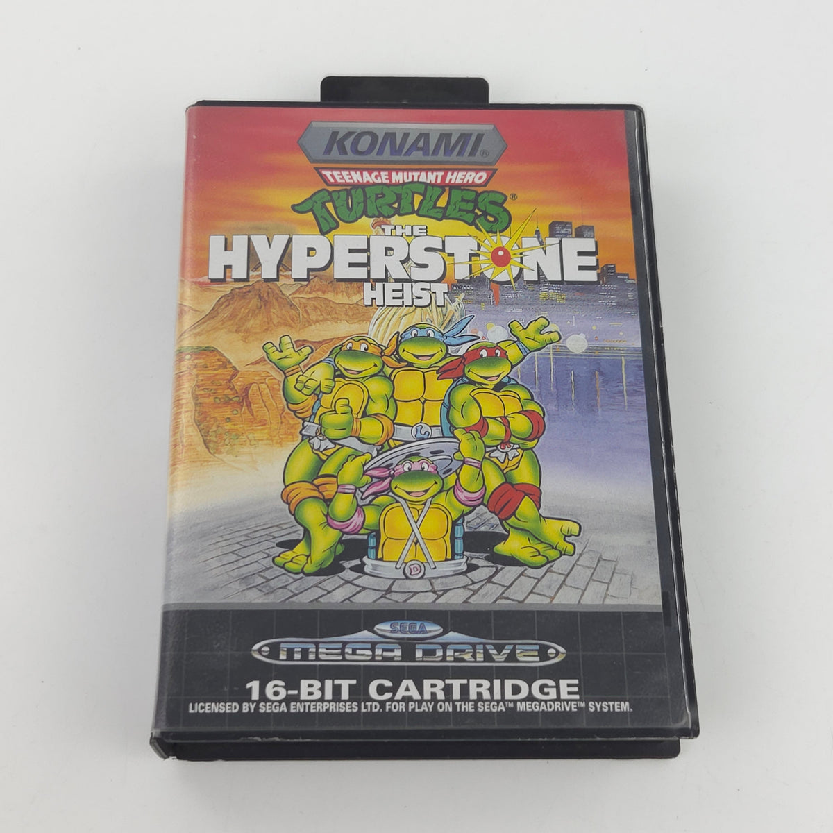Sega Mega Drive Spiel Turtles Hyperstone Heist MD OVP PAL