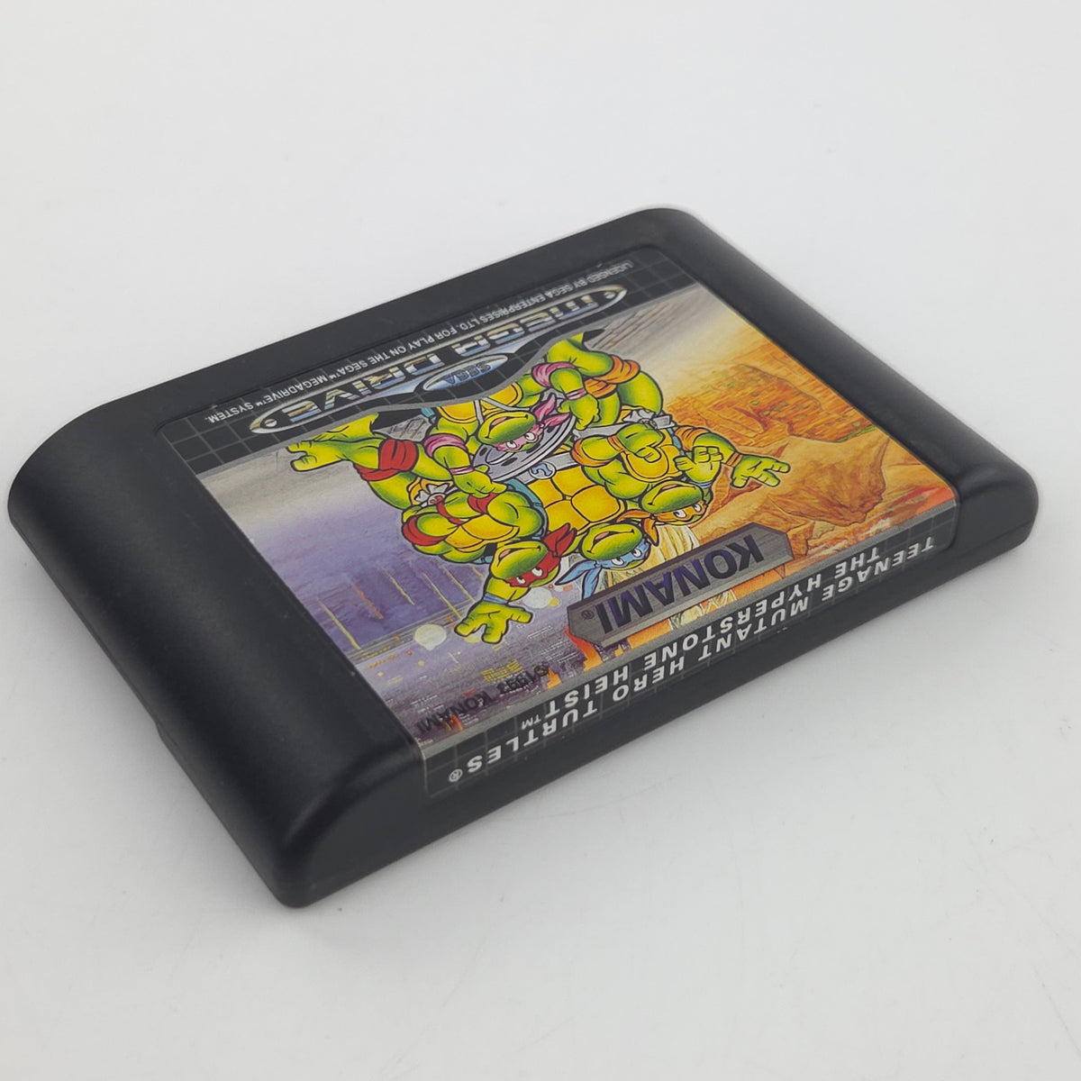 Sega Mega Drive Spiel Turtles Hyperstone Heist MD OVP PAL