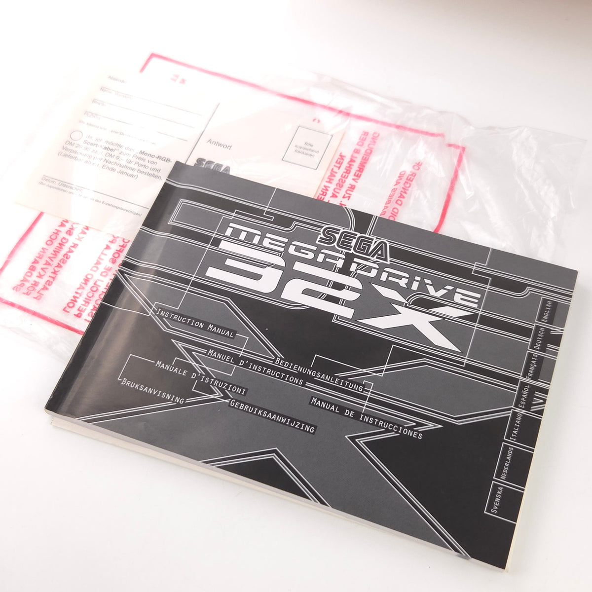 Sega Mega Drive Zubehör 32X Adapter OVP PAL EUR