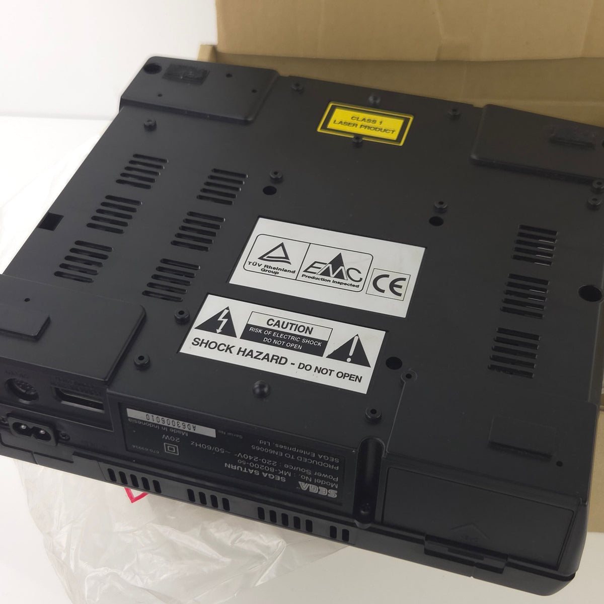 Sega Saturn Konsole OVP Controller Original Zubehör