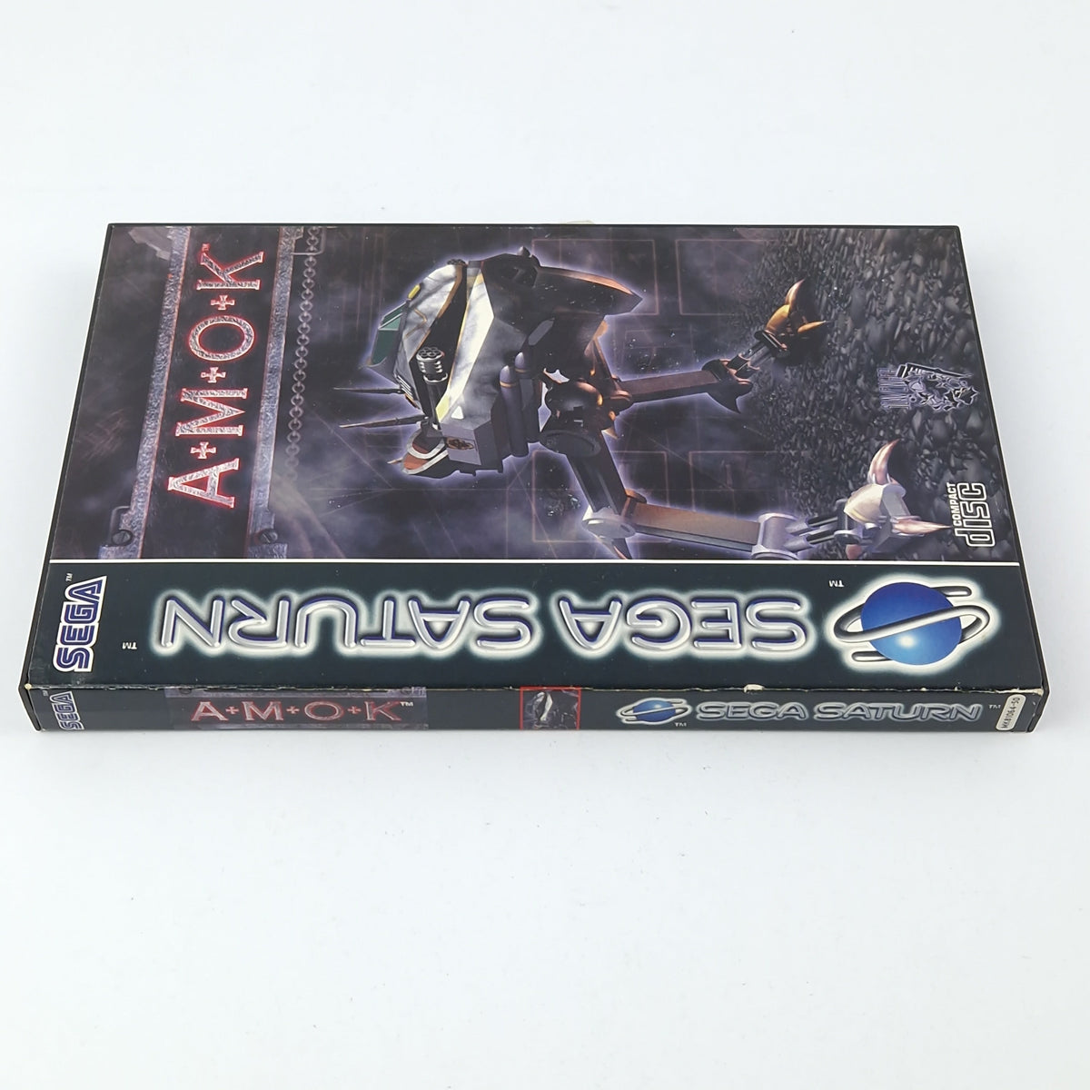 Sega Saturn Spiel – AMOK (PAL OVP Anleitung)
