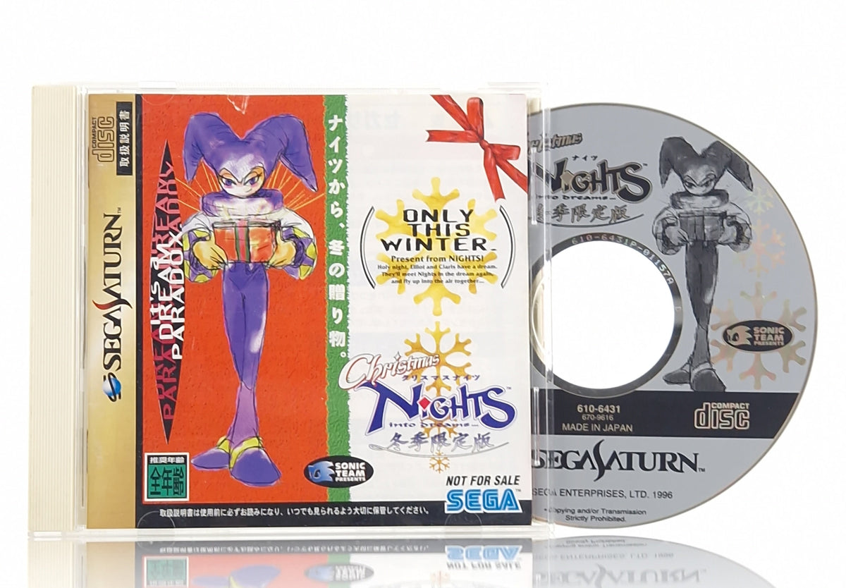 Sega Saturn Spiel – Christmas Nights Jewel Case OVP NTSC-J