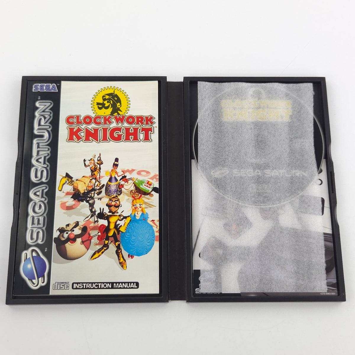 Sega Saturn Spiel Clockwork Knight OVP PAL EUR CD ROM