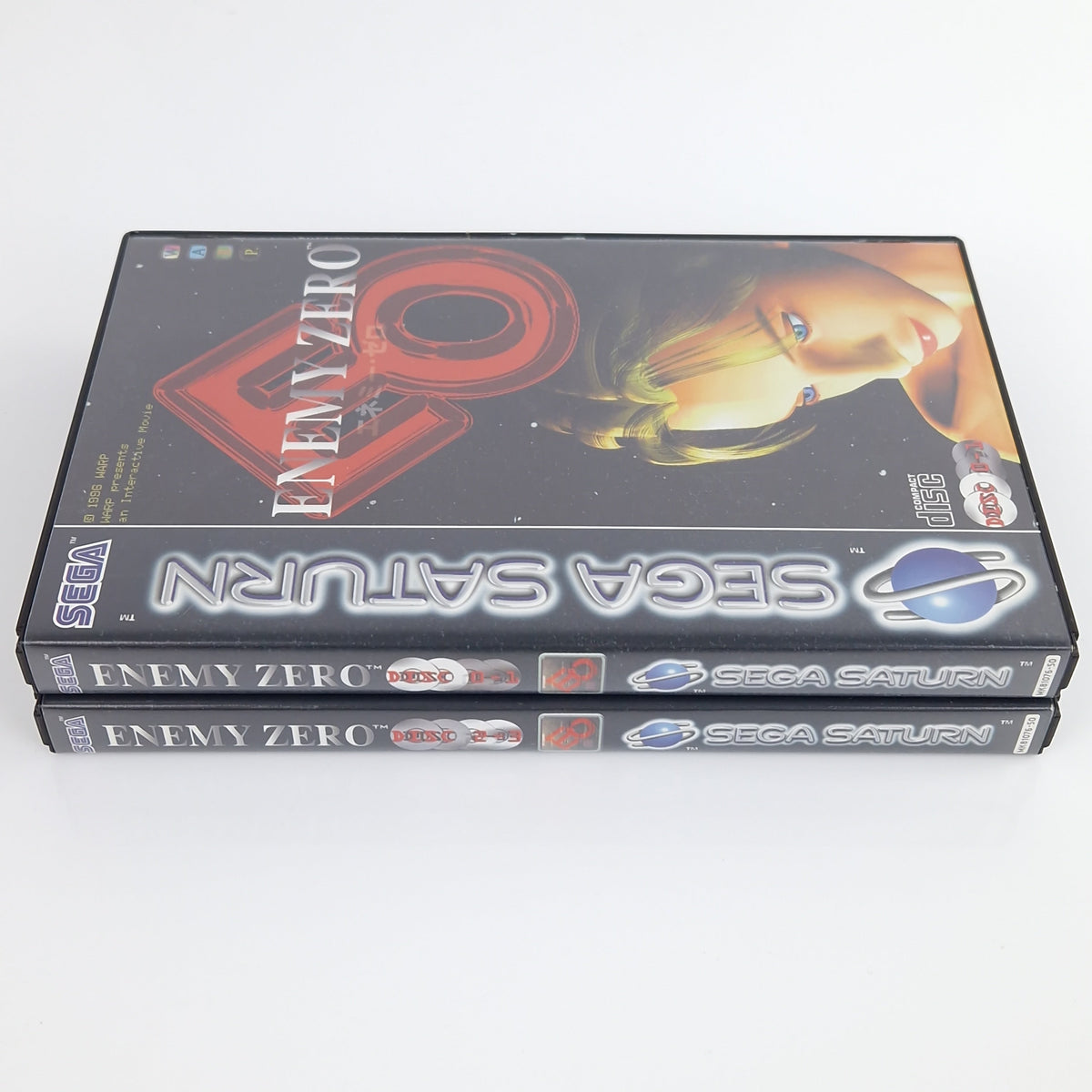 Sega Saturn Spiel – Enemy Zero OVP PAL CD Anleitung