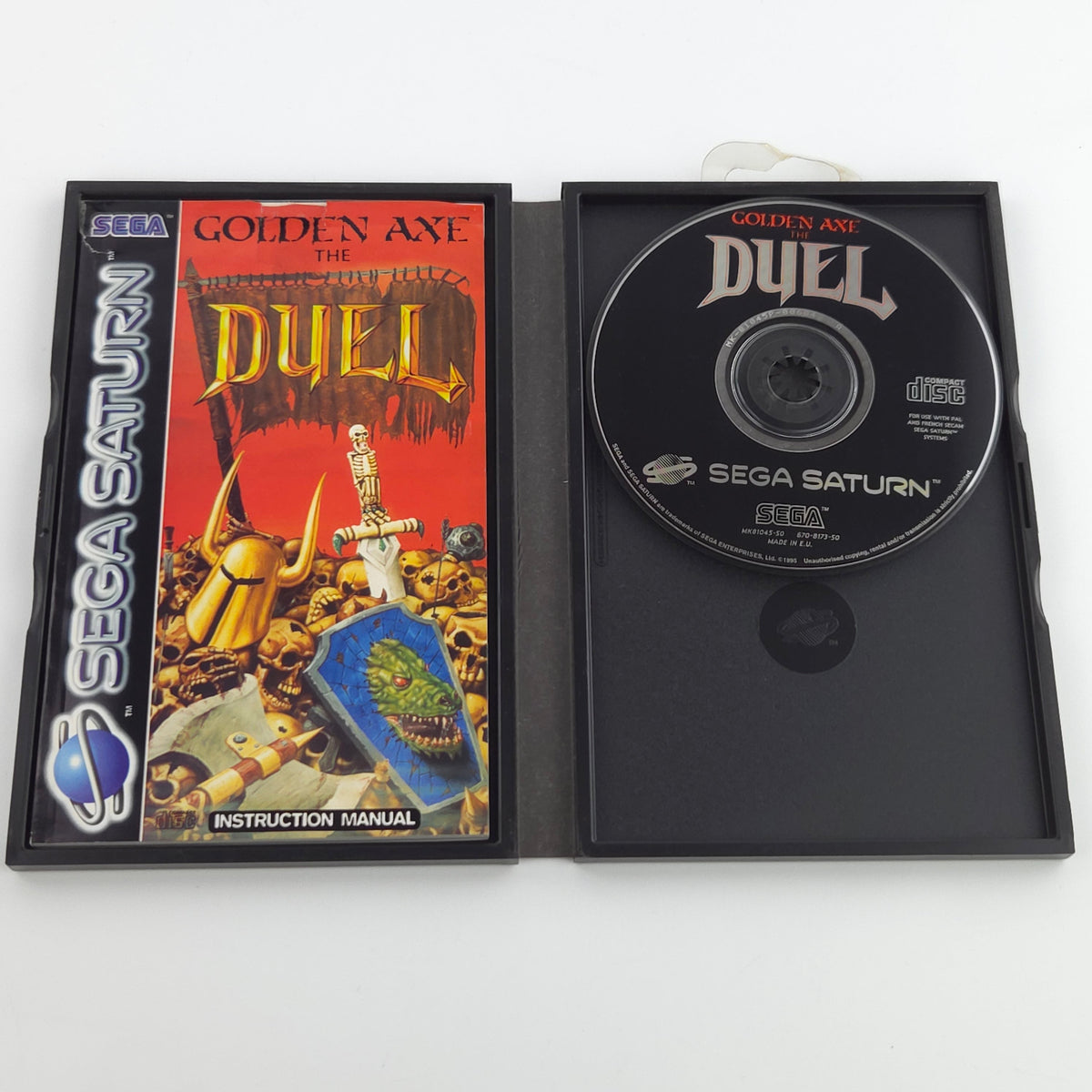 Sega Saturn Spiel – Golden Axe The Duel PAL OVP