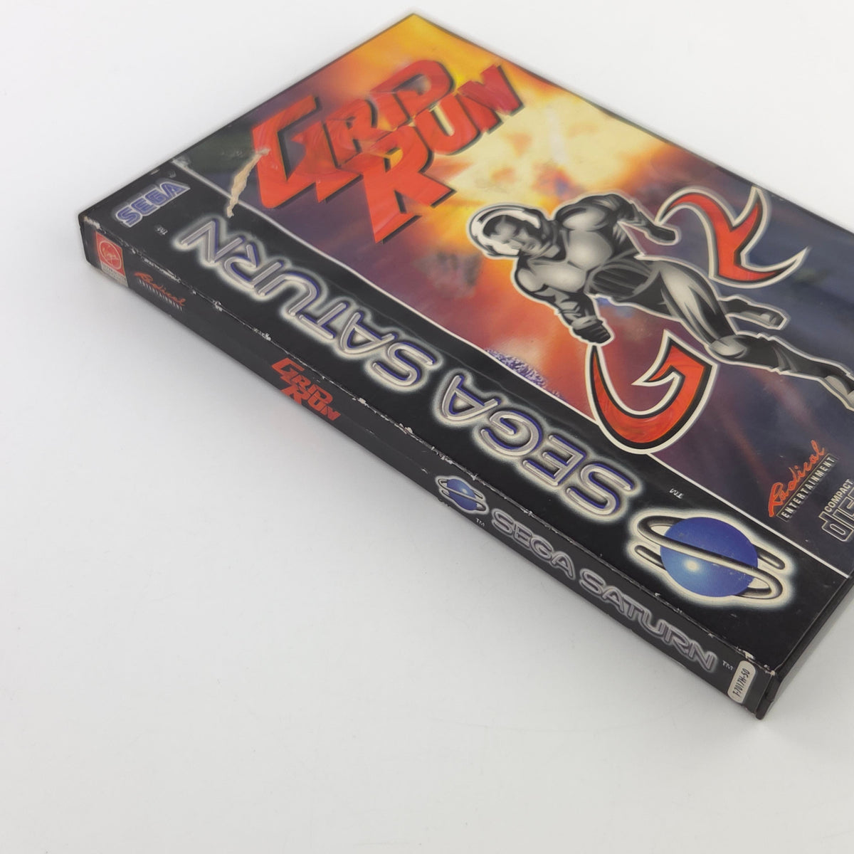 Sega Saturn Spiel Grid Run OVP PAL 1994