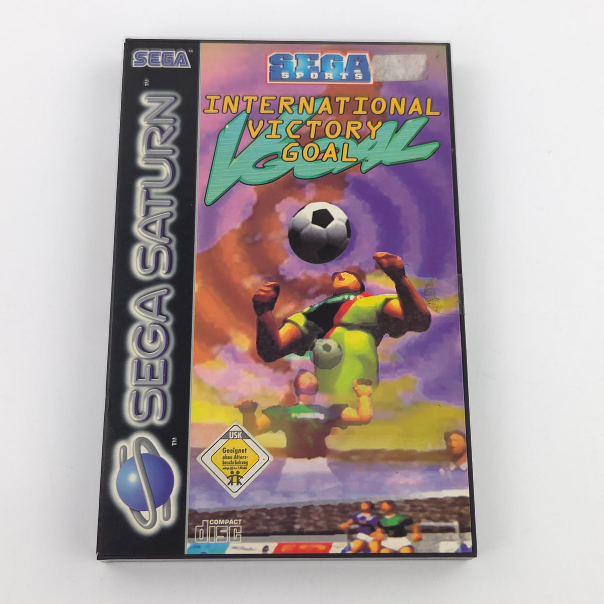 Sega Saturn Spiel International Victory Goal OVP PAL EUR