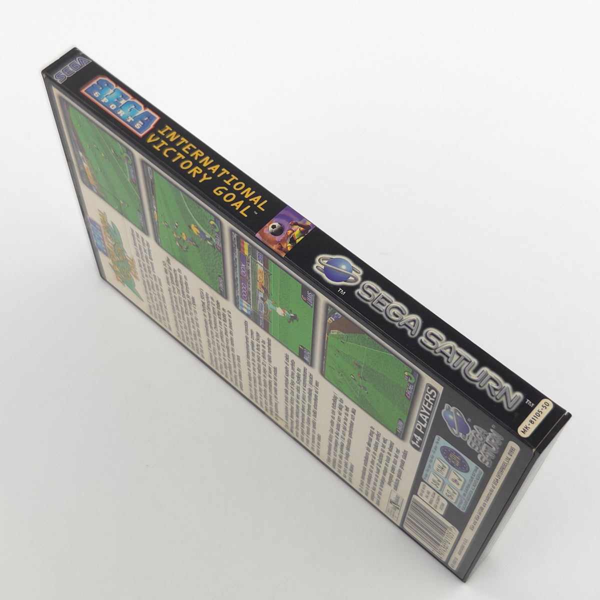 Sega Saturn Spiel International Victory Goal OVP PAL EUR