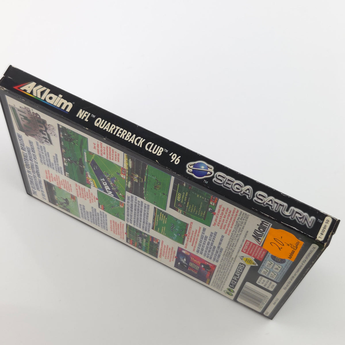 Sega Saturn Spiel – NFL Quarterback Club 96 (PAL OVP)