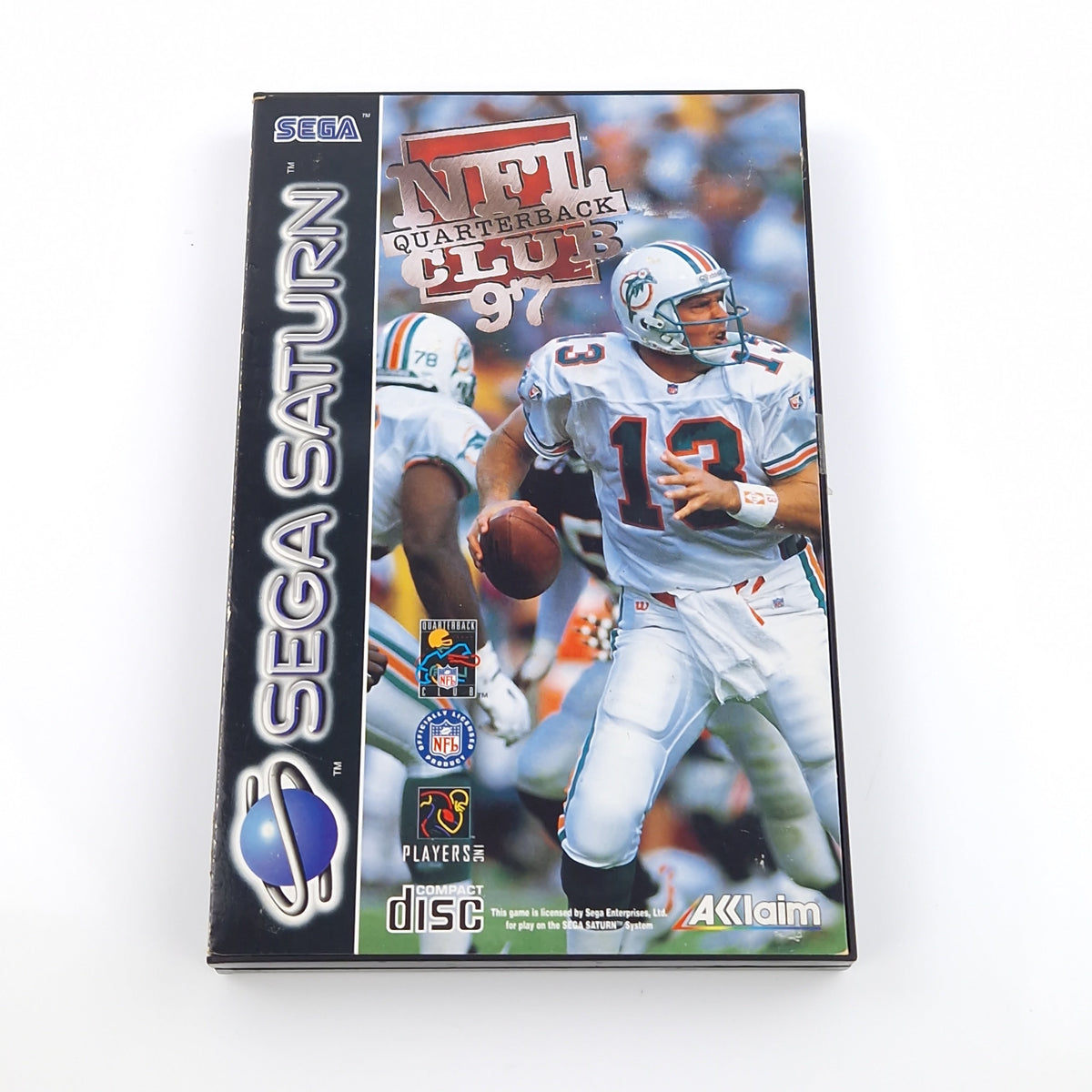 Sega Saturn Spiel – NFL Quarterback Club 97 OVP PAL