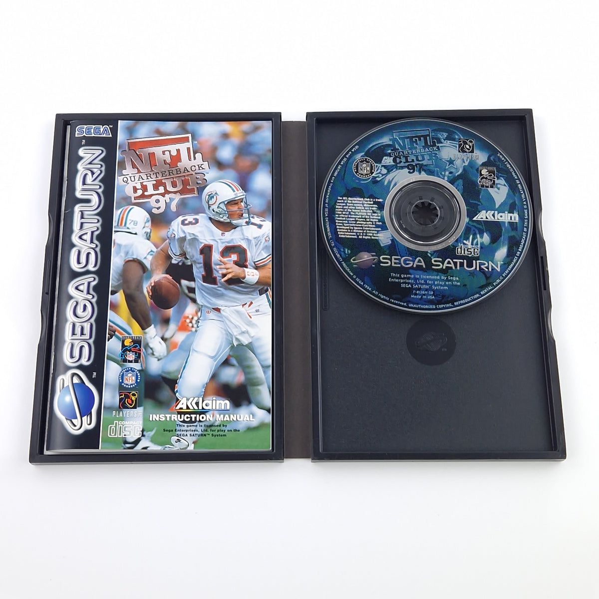 Sega Saturn Spiel – NFL Quarterback Club 97 OVP PAL
