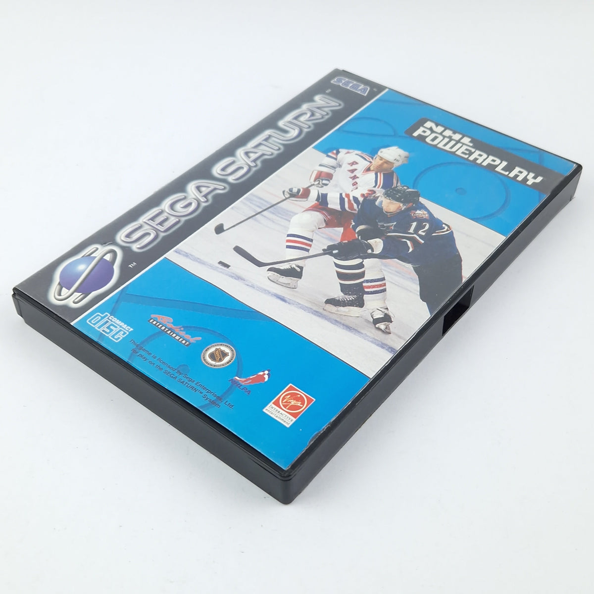 Sega Saturn Spiel – NHL Powerplay (PAL OVP CIB)
